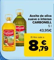 Oferta de Carbonell - Aceite De Oliva Suave O Intenso por 43,95€ en Carrefour