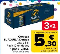 Oferta de El Aguila Dorada - Cerveza por 7,95€ en Carrefour