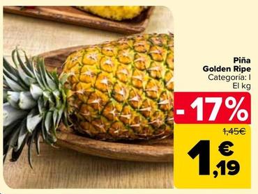 Oferta de Pina Golden Ripe por 1,19€ en Carrefour