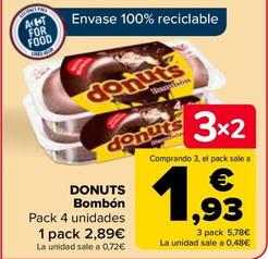 Oferta de Donuts - Bombon por 2,89€ en Carrefour