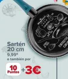 Oferta de Sartén 20 Cm por 9,99€ en Carrefour