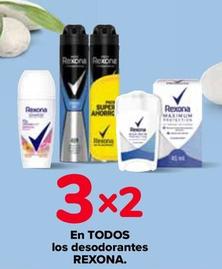 Oferta de Rexona - En Todos Los Desodorantes en Carrefour