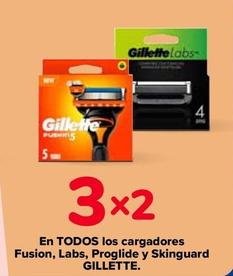Oferta de Gillette - En Todos Los Cargadores Fusion , Labs , Proglide Y Skinguard en Carrefour
