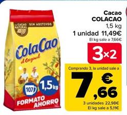 Oferta de Cola Cao - Cacao por 10,9€ en Carrefour