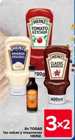 Oferta de Heinz - En Todas Las Salsas Y Mayonesas en Carrefour