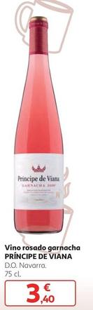 Oferta de Príncipe De Viana - Vino Rosado Garnacha por 3,4€ en Alcampo