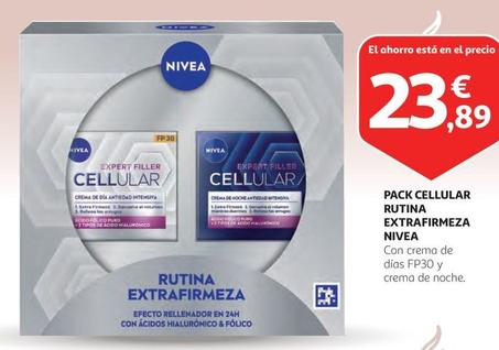 Oferta de Nivea - Pack Cellular Rutina Extrafirmeza por 23,89€ en Alcampo
