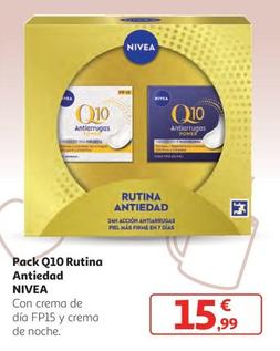 Oferta de Nivea - Pack Q10 Rutina Antiedad por 15,99€ en Alcampo