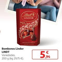 Oferta de Lindt - Bombones Lindor por 5,94€ en Alcampo