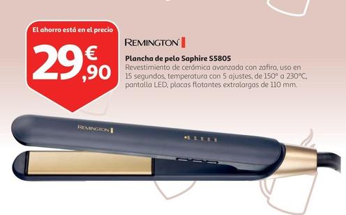 Oferta de Remington - Plancha De Pelo Saphire S5805 por 29,9€ en Alcampo