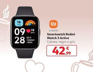 Oferta de Xiaomi - Smartwatch Redmi Watch 3 Active por 42,99€ en Alcampo