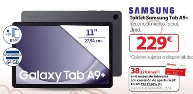 Oferta de Samsung - Tablet Tab A9+ por 229€ en Alcampo