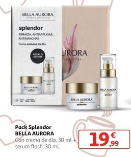 Oferta de Bella Aurora - Pack Splendor por 19,99€ en Alcampo