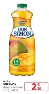 Oferta de Don Simón - Néctar Mango Y Maracuyá por 2,1€ en Alcampo