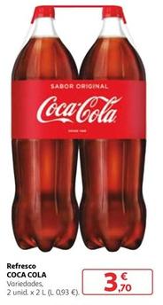 Oferta de Coca-cola - Refresco por 3,7€ en Alcampo