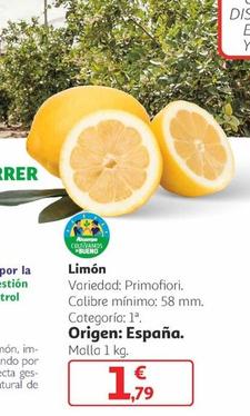 Oferta de Limón por 1,79€ en Alcampo