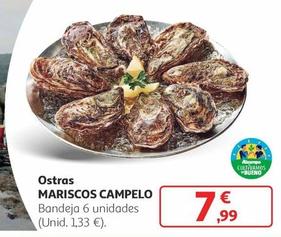 Oferta de Mariscos Campelo - Ostras  por 7,99€ en Alcampo