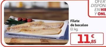 Oferta de Filete De Bacalao por 11,85€ en Alcampo