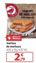 Oferta de Auchan - Varitas De Merluza por 2,79€ en Alcampo