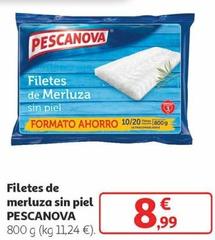Oferta de Filetes de merluza por 8,99€ en Alcampo