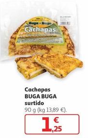 Oferta de Buga Buga - Cachapas Surtido por 1,25€ en Alcampo