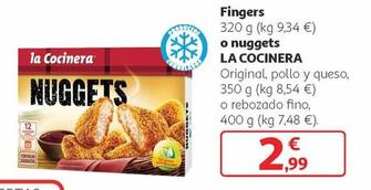 Oferta de La Cocinera - Fingers por 2,99€ en Alcampo