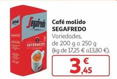 Oferta de Segafredo - Café Molido  por 3,45€ en Alcampo