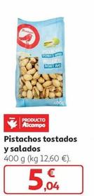 Oferta de Pistachos Tostados Y Salados por 5,04€ en Alcampo