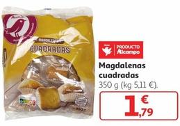 Oferta de Magdalenas por 1,79€ en Alcampo