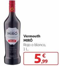 Oferta de Miró - Vermouth  por 5,99€ en Alcampo