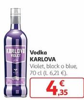 Oferta de Karlova - Vodka por 4,35€ en Alcampo