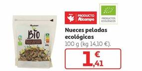 Oferta de Auchan - Nueces Peladas Ecológicas por 1,41€ en Alcampo