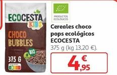 Oferta de Ecocesta - Cereales Choco Pops Ecológicos por 4,95€ en Alcampo