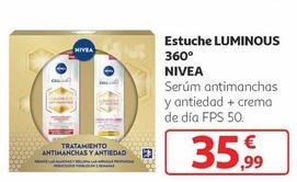Oferta de Nivea - Estuche Luminous 360 por 35,99€ en Alcampo