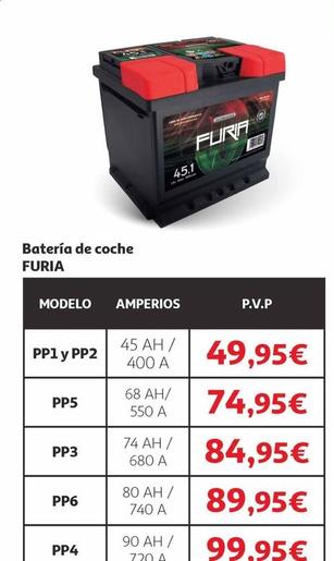 Oferta de Batería de coche por 49,95€ en Alcampo