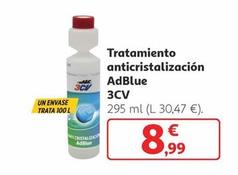 Oferta de 3cv - Tratamiento Anticristalización Adblue por 8,99€ en Alcampo