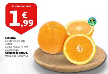 Oferta de Taronja por 1,99€ en Alcampo