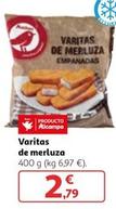 Oferta de Varitas De Merluza por 2,79€ en Alcampo