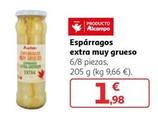 Oferta de Auchan -  Espárragos Extra Muy Grueso por 1,98€ en Alcampo