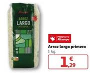 Oferta de Alcampo - Arroz Largo Primera por 1,29€ en Alcampo