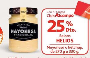Oferta de Helios - Salsas por 3€ en Alcampo