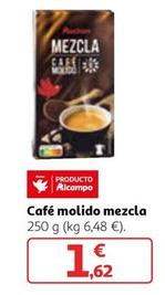 Oferta de Alcampo - Cafe Molido Mezcla por 1,62€ en Alcampo