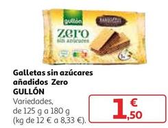 Oferta de Gullón - Galletas Sin Azúcares Añadidos Zero por 1,5€ en Alcampo