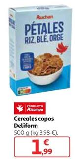 Oferta de Alcampo - Cereales Copos Deliform por 1,99€ en Alcampo