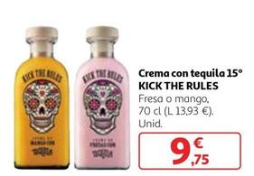 Oferta de Kick The Rules - Crema Con Tequila 15°  por 9,75€ en Alcampo