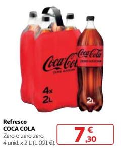 Oferta de Coca-cola - Refresco Zero / Zero Zero por 7,3€ en Alcampo