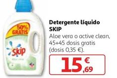 Oferta de Skip - Detergente Líquido por 15,69€ en Alcampo