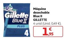 Oferta de Gillette - Maquina Desechable Blue II  por 1,95€ en Alcampo