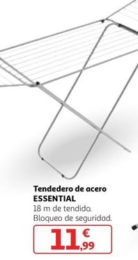 Oferta de Essential - Tendedero De Acero por 11,99€ en Alcampo