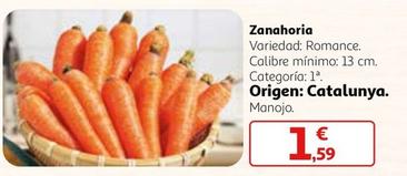 Oferta de Zanahoria por 1,59€ en Alcampo